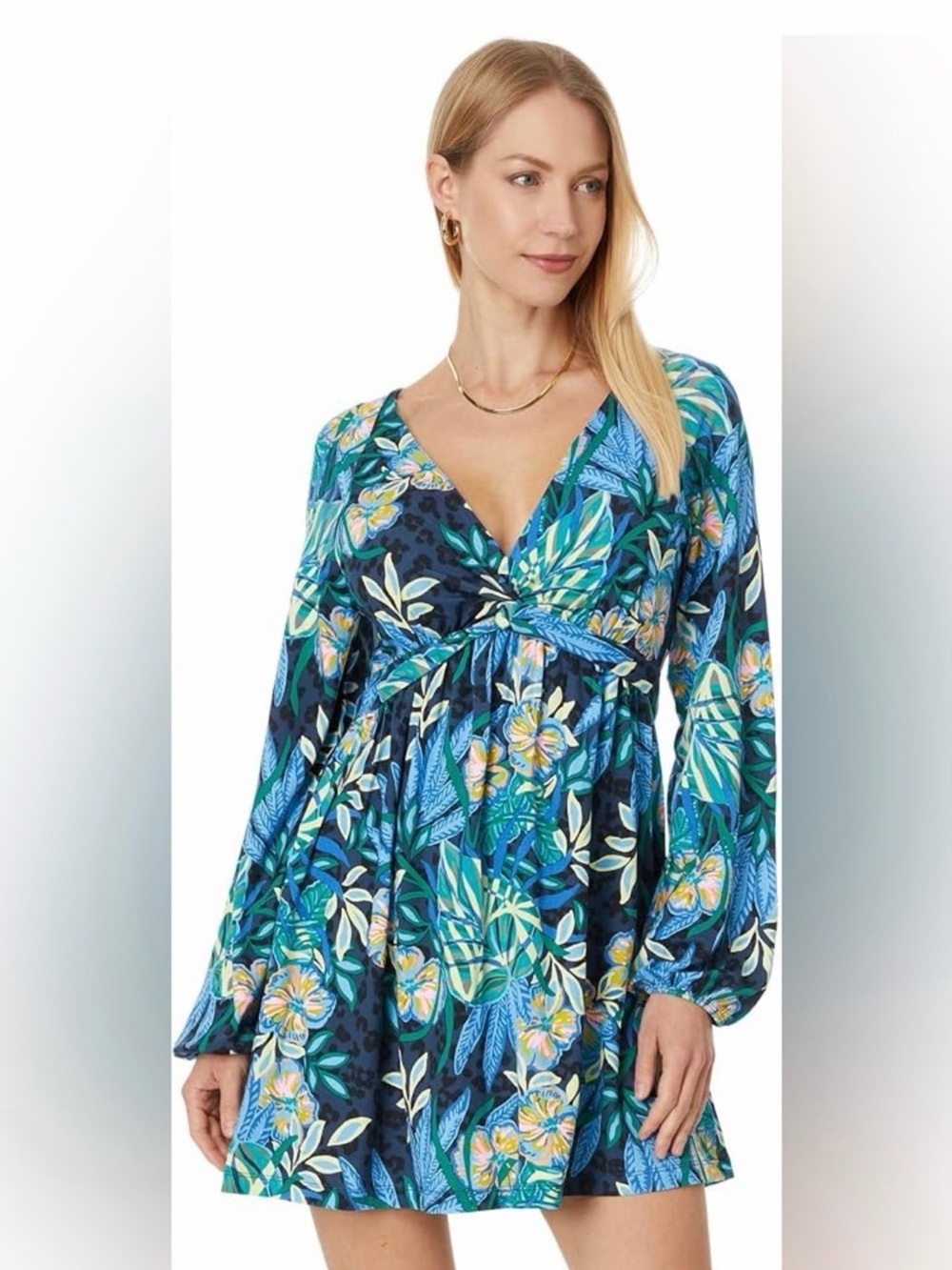 Lilly Pulitzer loralei skirted romper size M new without tags